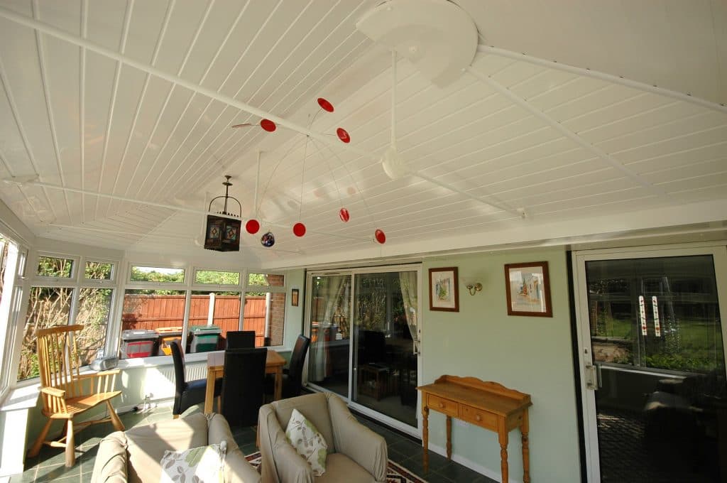 Warm insulated ceiling - same day